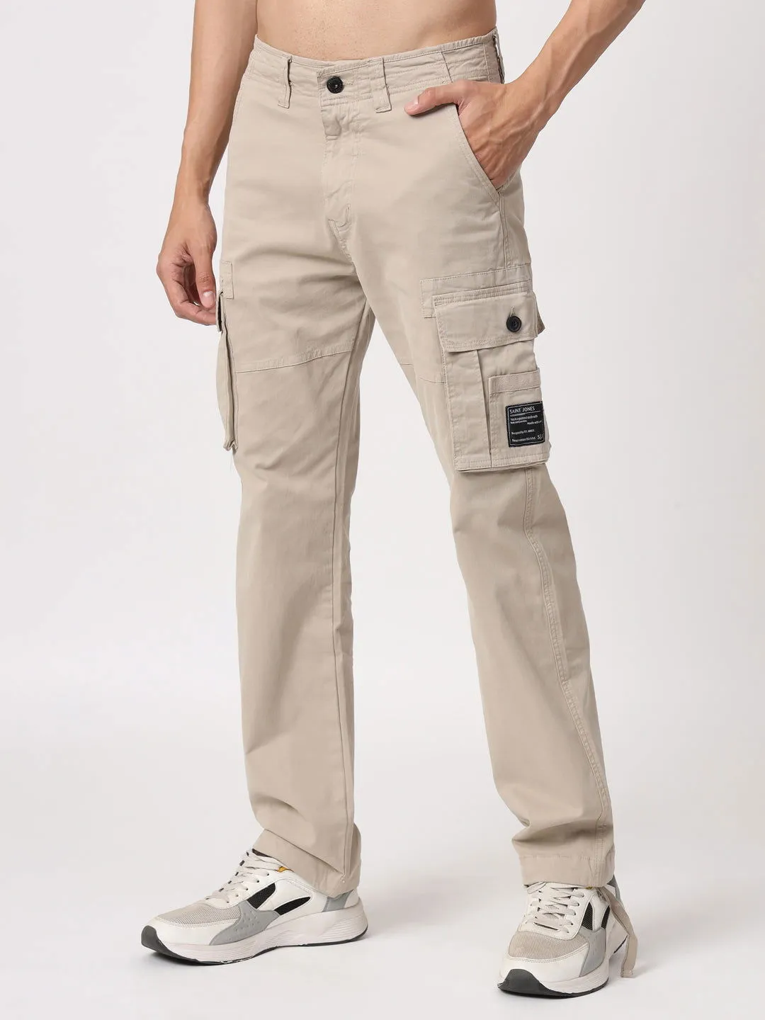 7 pockets cream colour