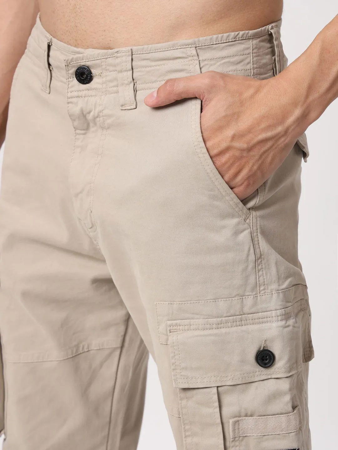 7 pockets cream colour