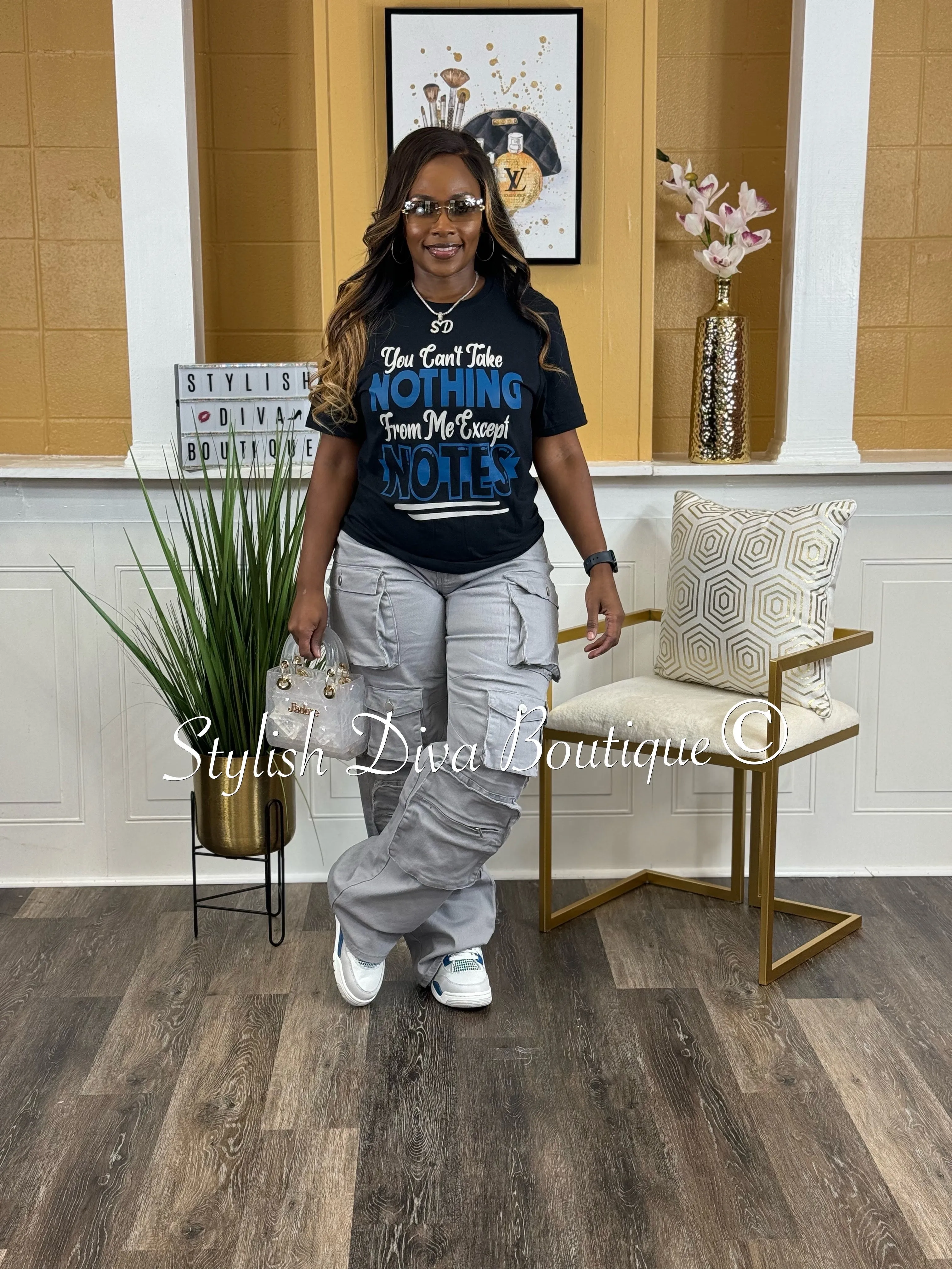 Best Kept Secret Cargo Pants up to 3XL (Grey)
