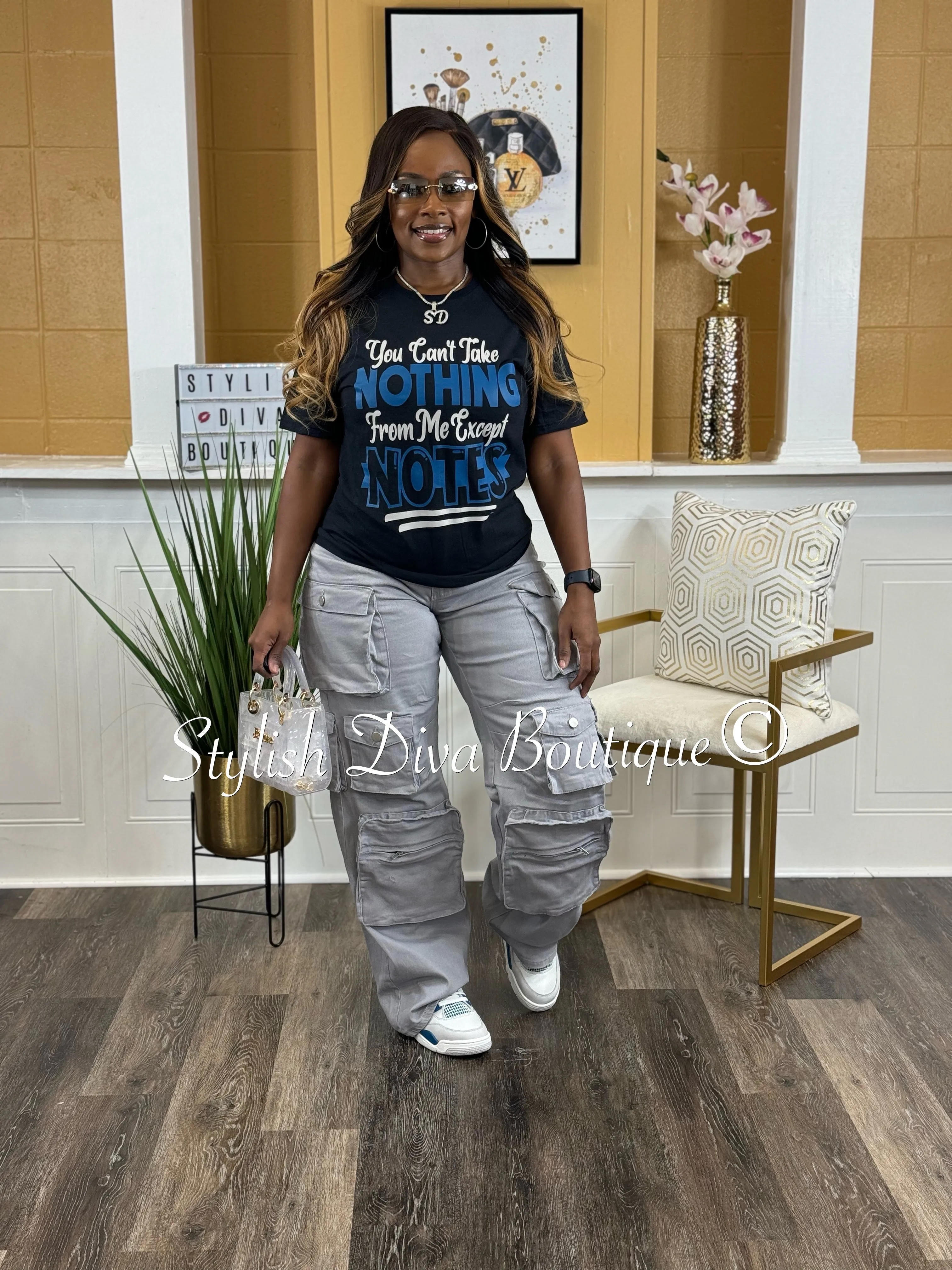 Best Kept Secret Cargo Pants up to 3XL (Grey)