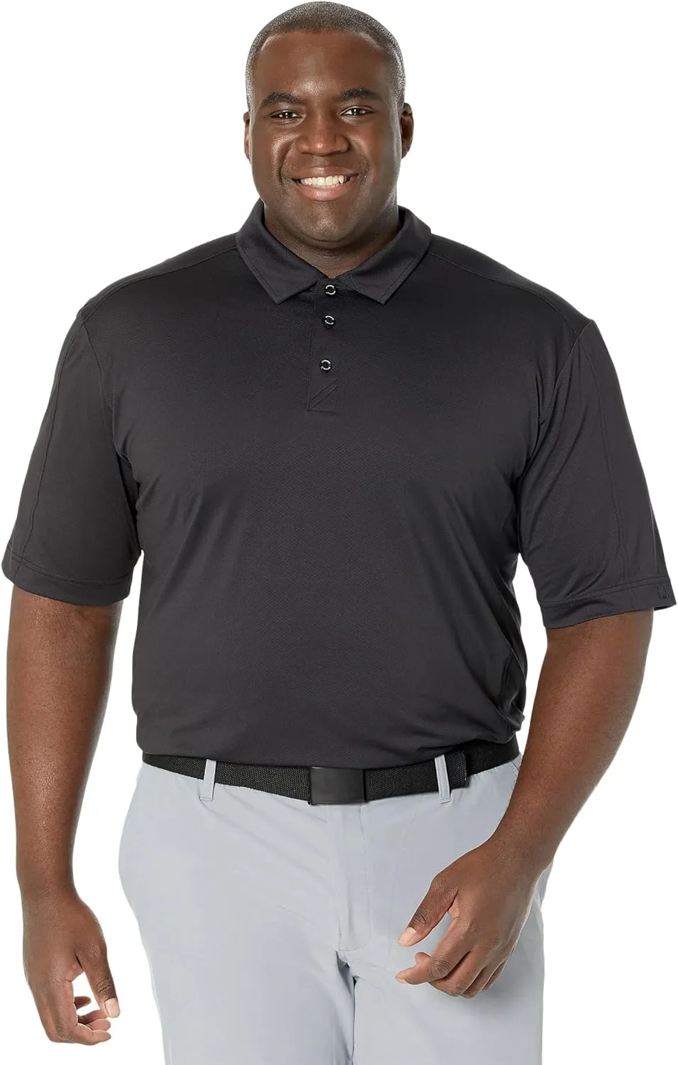 Cutter & Buck Men's Big & Tall Prospect Textured Stretch Polo