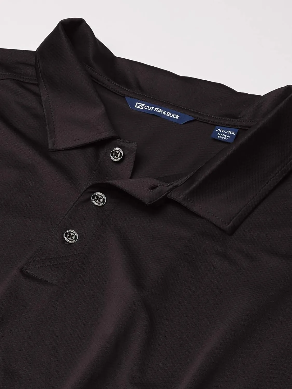 Cutter & Buck Men's Big & Tall Prospect Textured Stretch Polo
