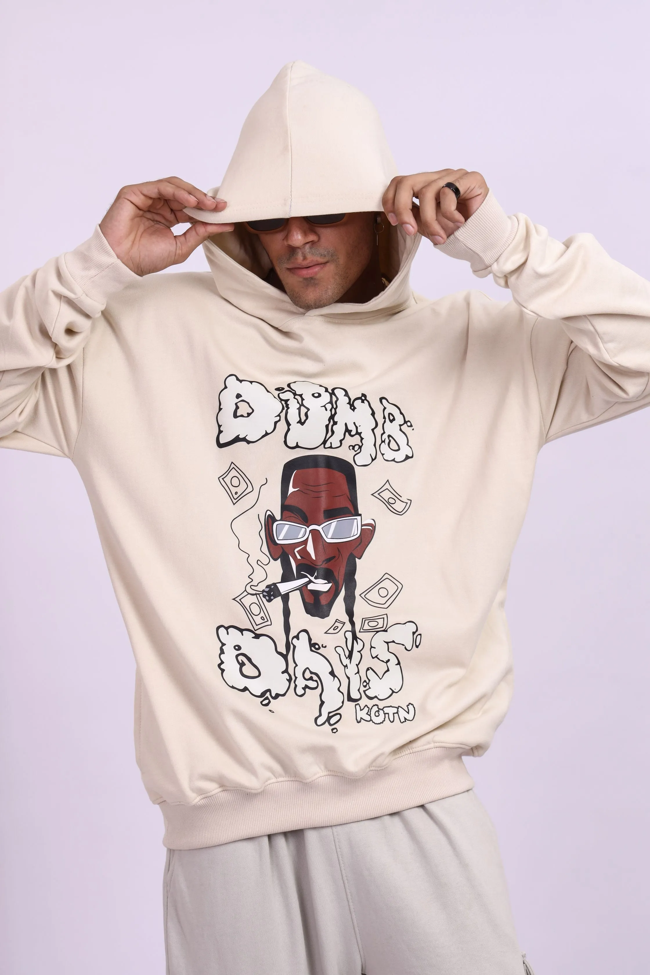 DUMB DAYS OVERSIZED HOODIE