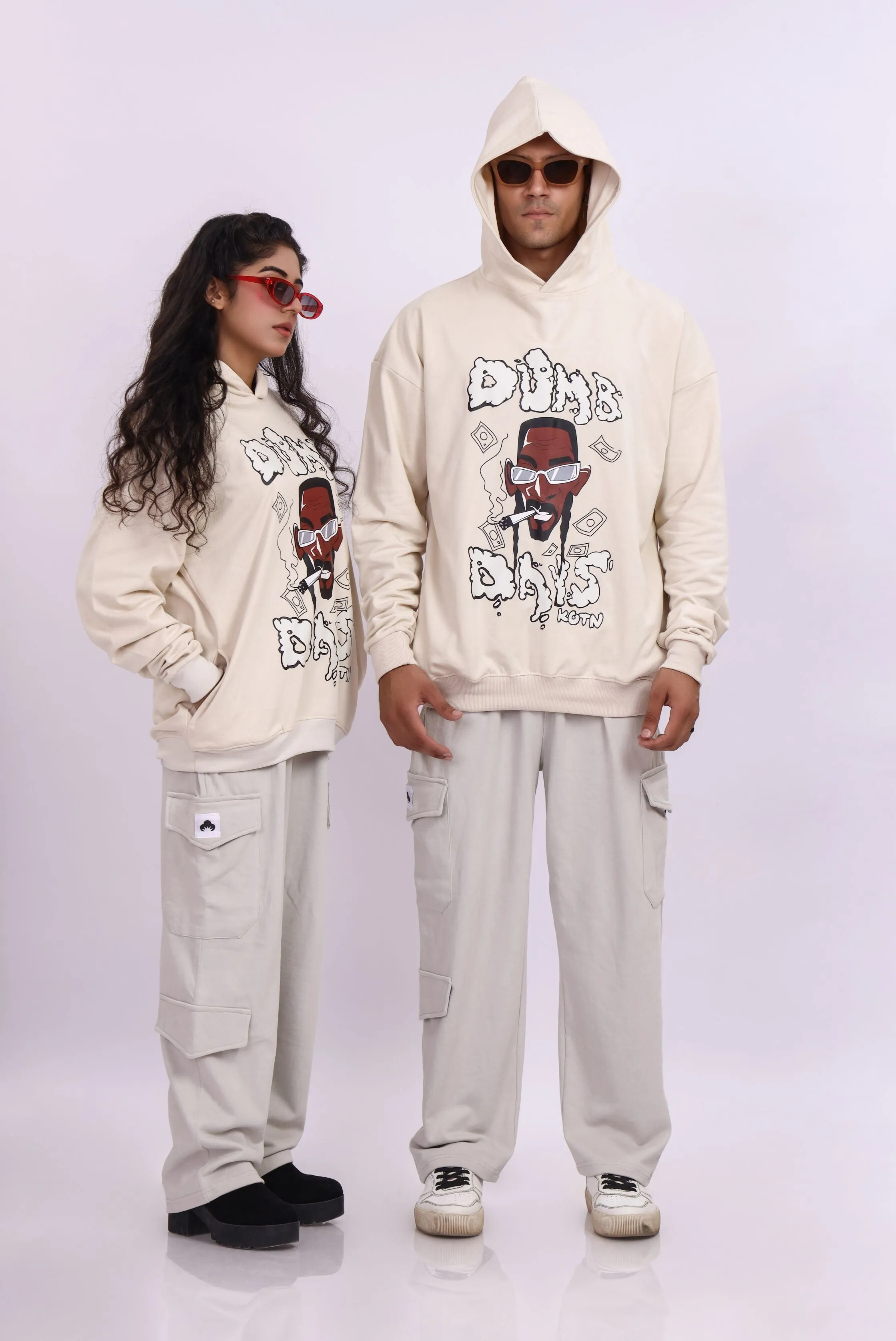 DUMB DAYS OVERSIZED HOODIE