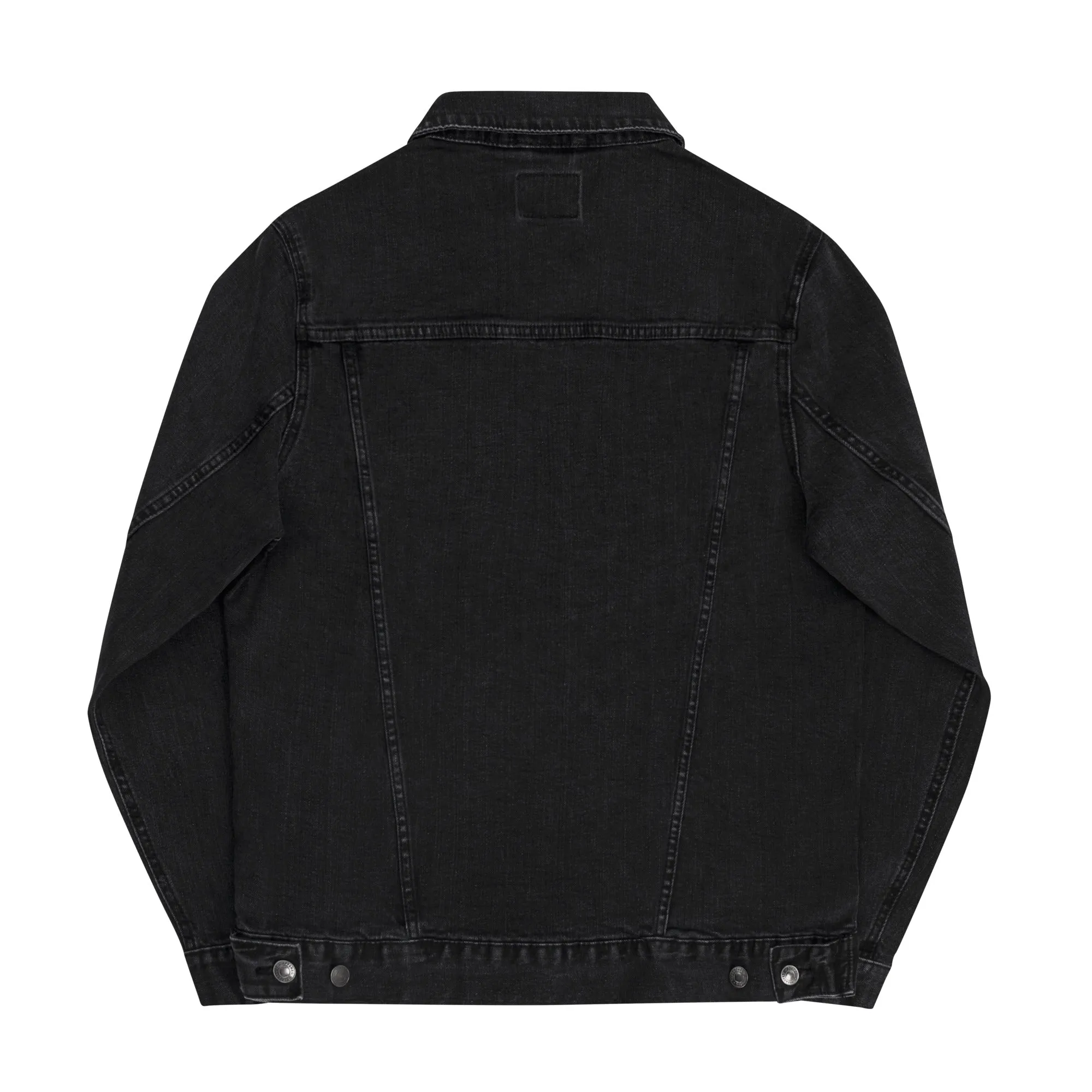 EGYPT Unisex Denim Jacket (Black)