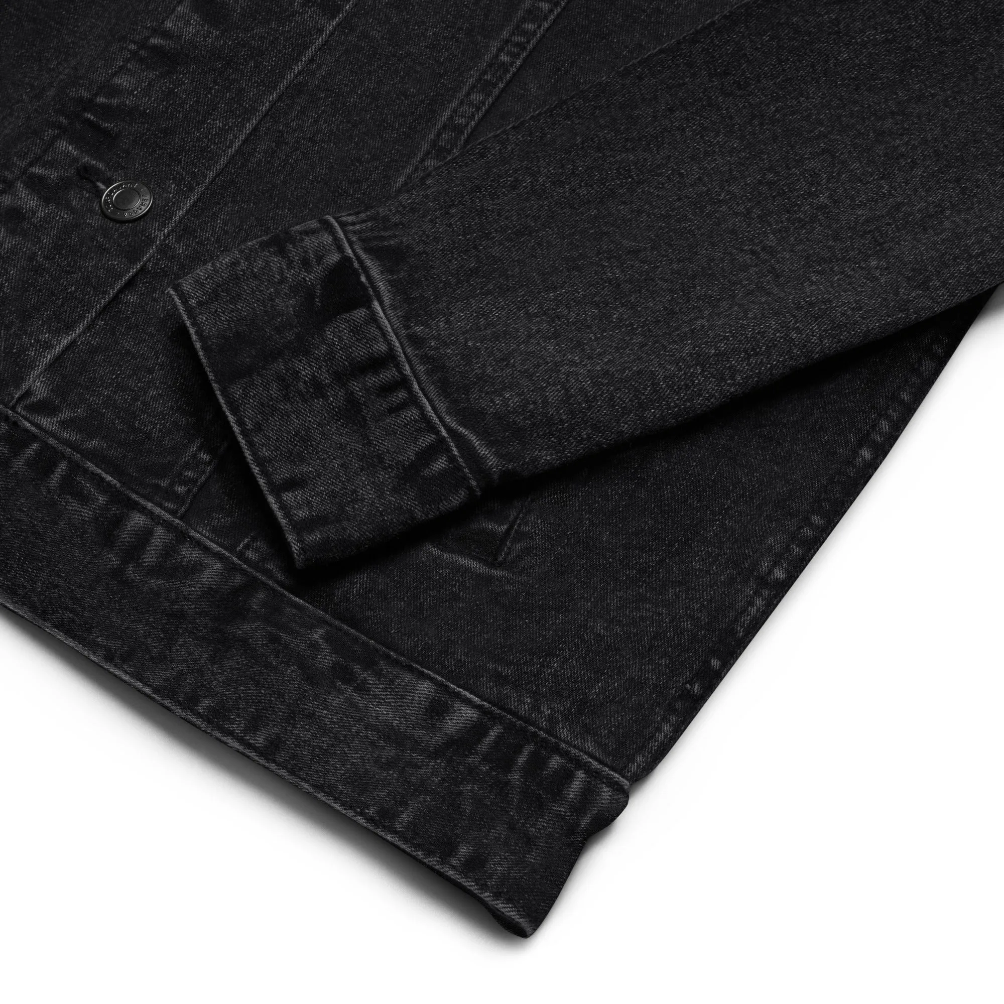 EGYPT Unisex Denim Jacket (Black)