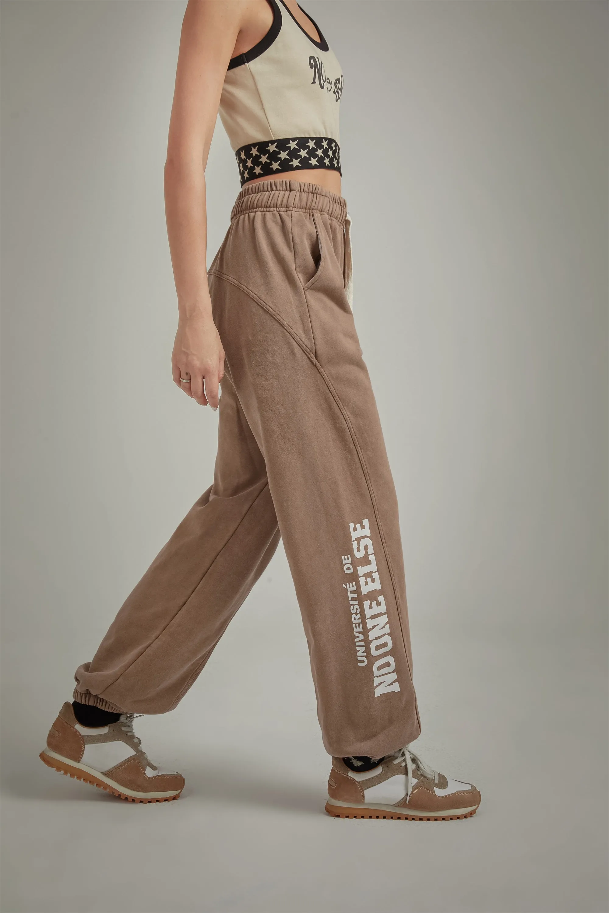 Elastic Waist Jogger Pants