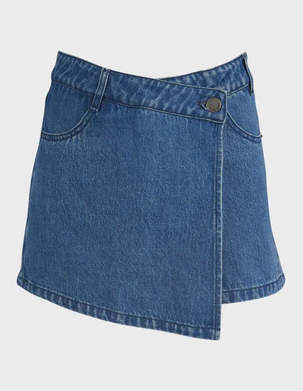 Eve Girl Chloe Skort - Denim