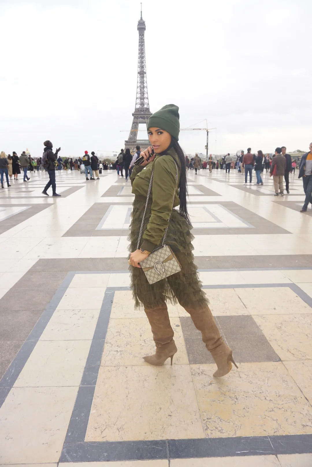 Fancy Militant Bomber Coat