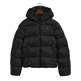 Girls Black Shiny Jacket