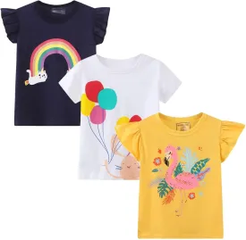 HILEELANG Toddler Girl Tees