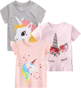 HILEELANG Toddler Girl Tees