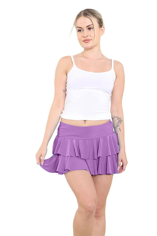 Ladies Fancy Dress Rara Mini Short Skirt