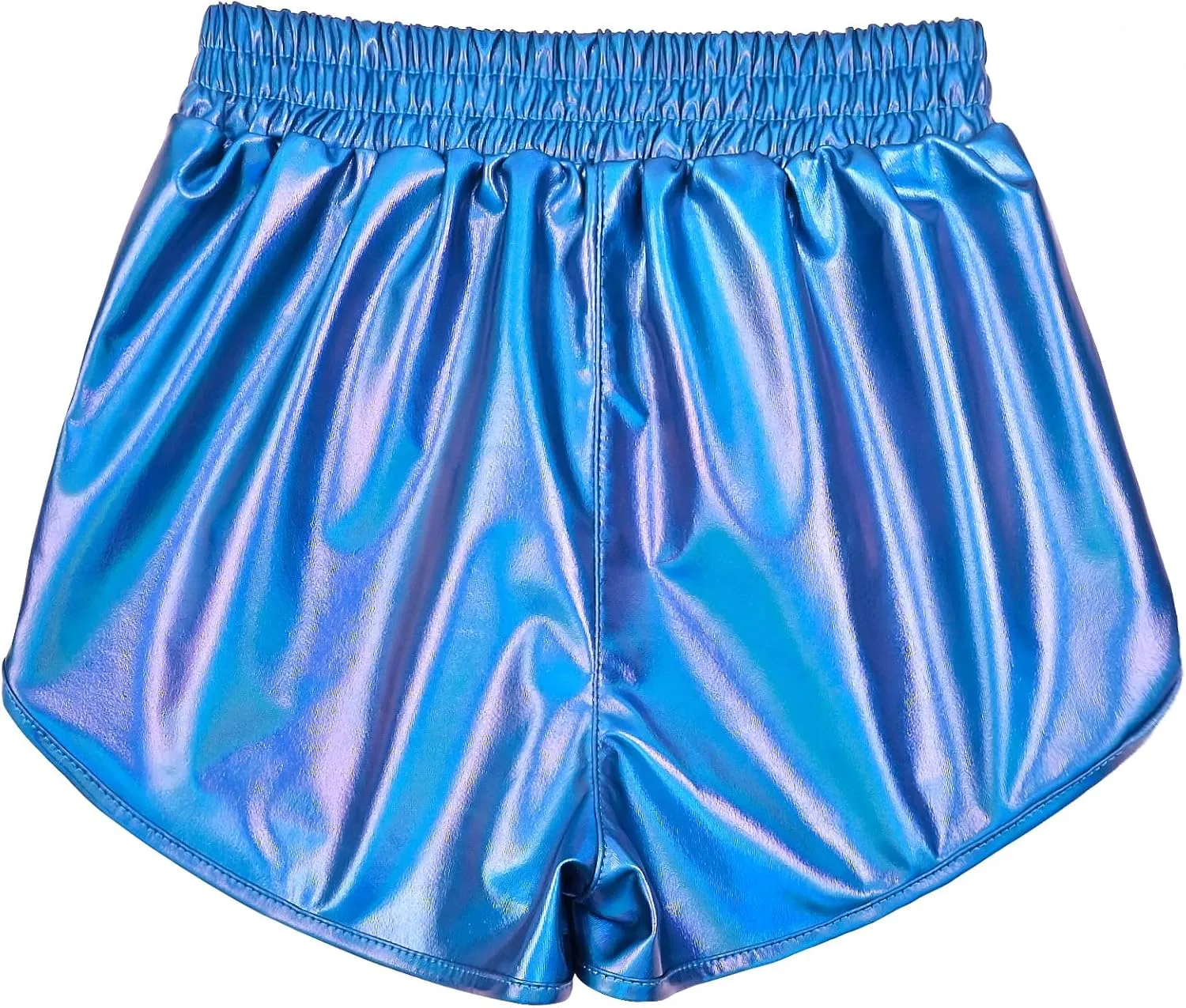 Perfashion Girls Metallic Shorts Shiny Hot Short Sparkly Party Pants &Sunglasses