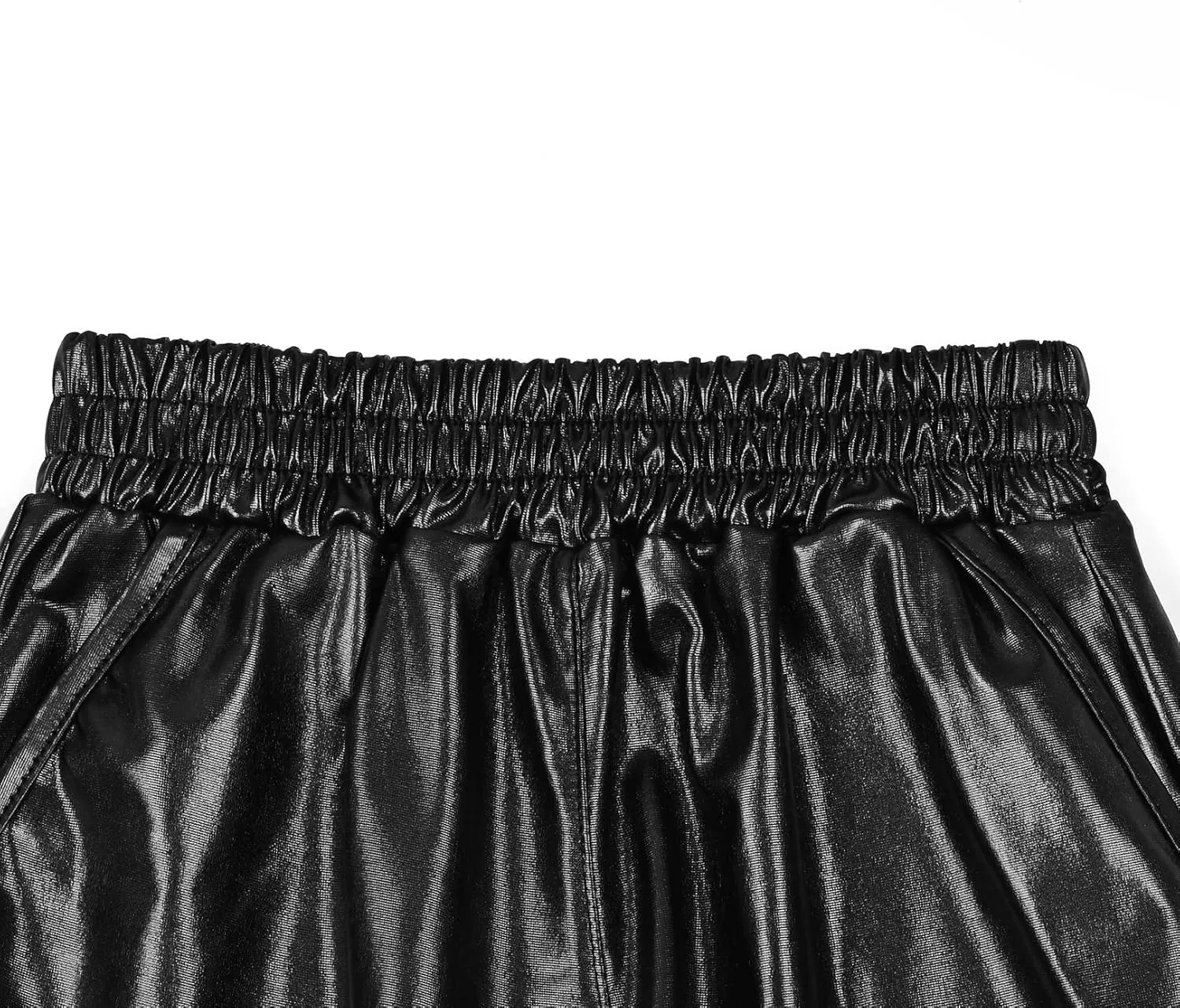 Perfashion Girls Metallic Shorts Shiny Hot Short Sparkly Party Pants &Sunglasses