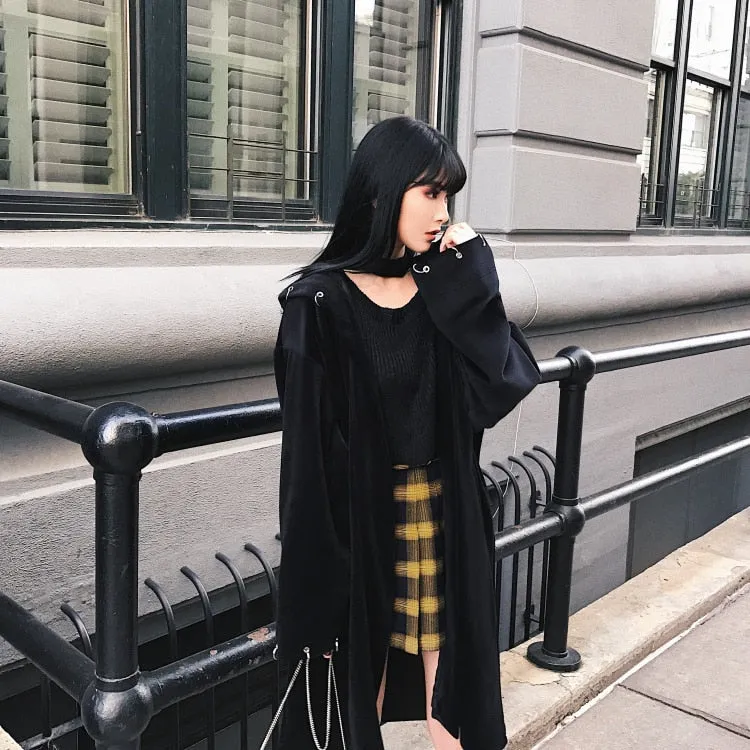 Punk Pleated Mini Skirt