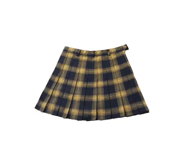 Punk Pleated Mini Skirt