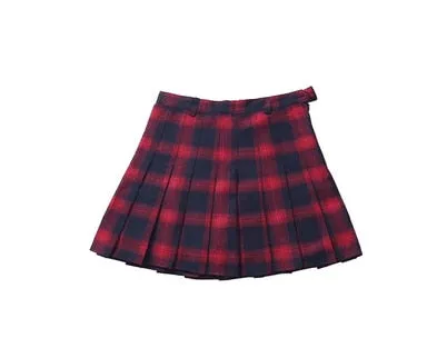 Punk Pleated Mini Skirt