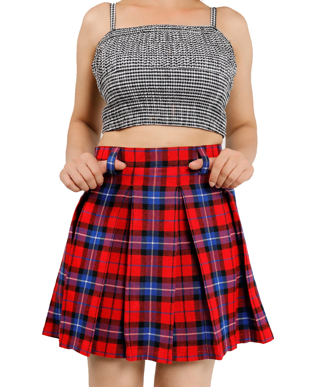 Tartan Bliss Mini Skirt