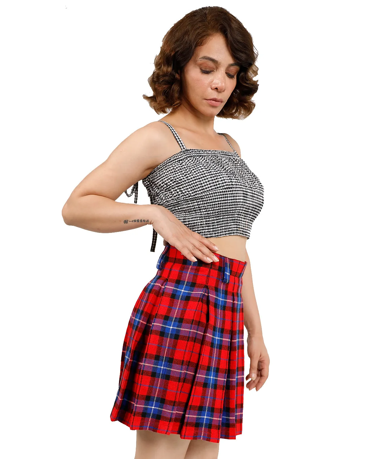 Tartan Bliss Mini Skirt