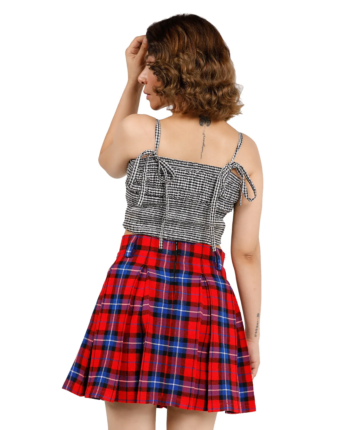 Tartan Bliss Mini Skirt