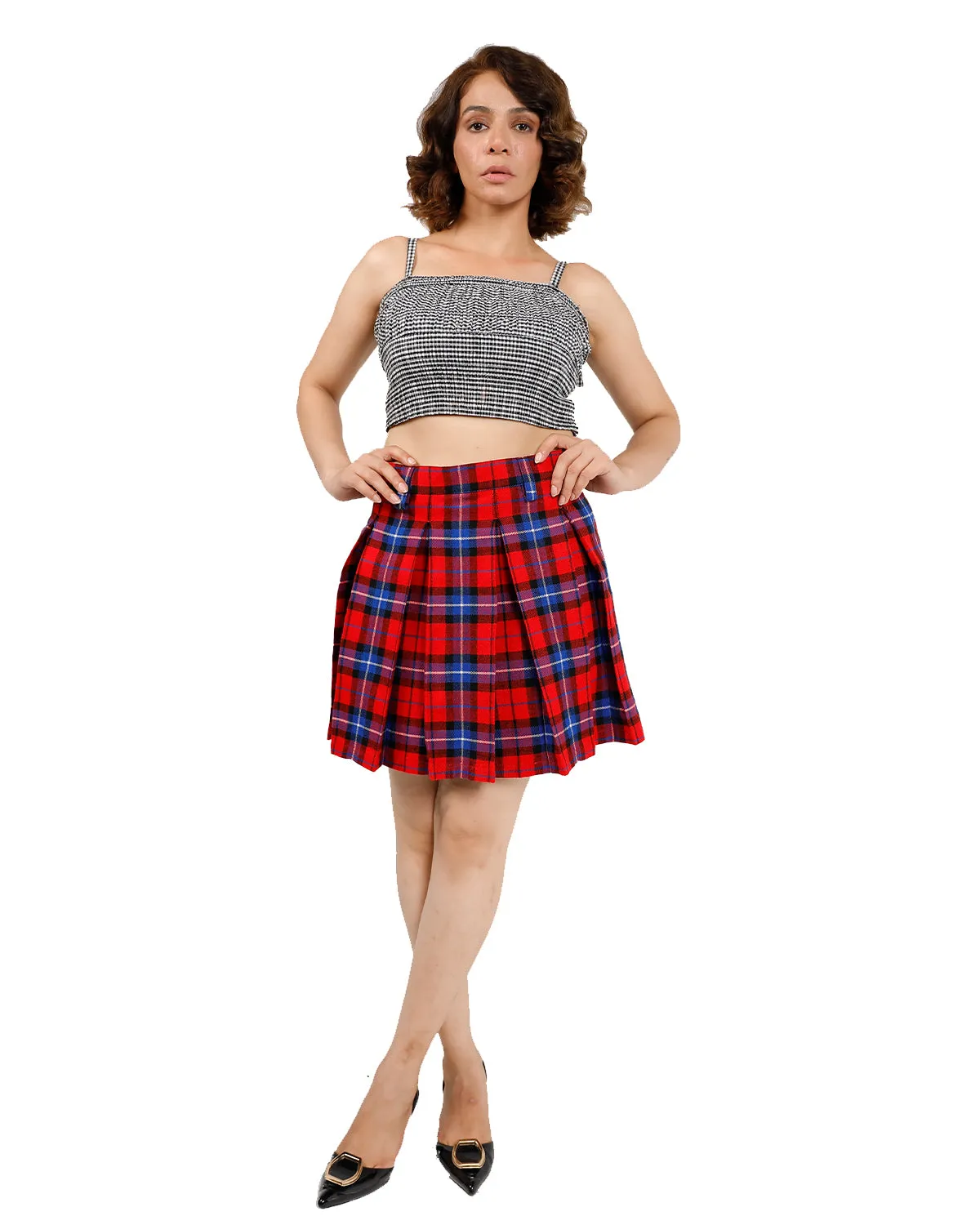 Tartan Bliss Mini Skirt